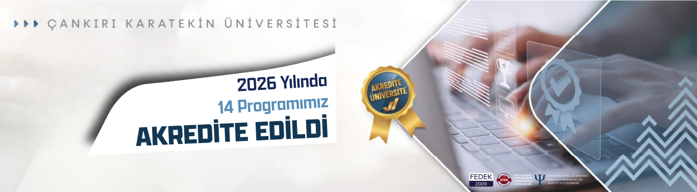 2026 Yılında 14 Programımız Akredite Edildi